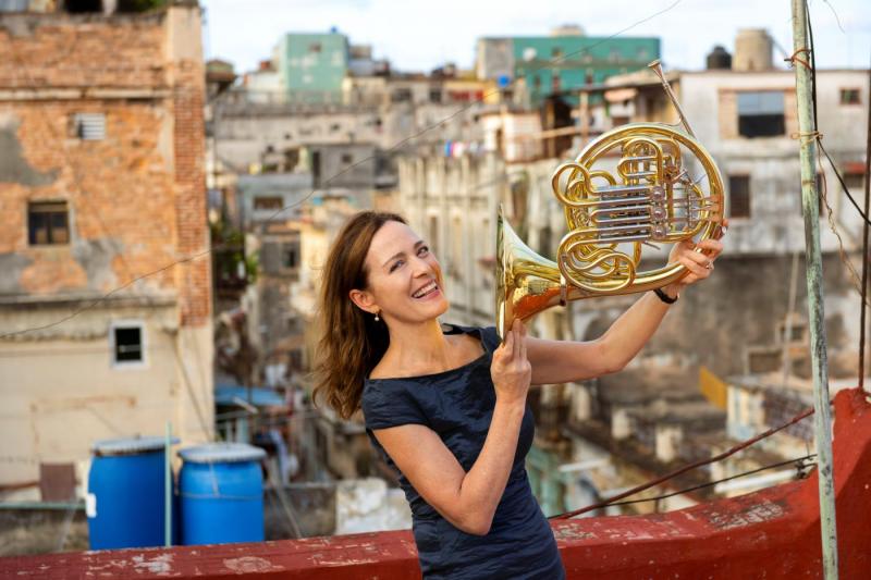 Theartsdesk Q A Horn player Sarah Willis on returning to Cuba